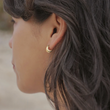 Load image into Gallery viewer, Lithic Earrings Gold Vermeil