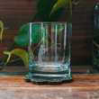 Load image into Gallery viewer, Etched Fly Fisherman Rocks Glass