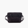 Load image into Gallery viewer, Bedford Belt Bag - Charcoal Felt & Black Leather