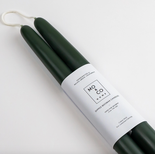 Beeswax Dipped Taper Candles Set of 2 - 14inch