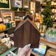 Load image into Gallery viewer, Oiled Walnut Barn Candle Holder