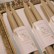 Load image into Gallery viewer, Bayberry Dipped Taper Candles Set of 2