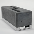 Load image into Gallery viewer, XL Table Top Concrete Fireplace - Silver