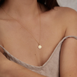 Load image into Gallery viewer, Gold Vermeil Phia Pendant Necklace 18"
