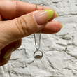 Load image into Gallery viewer, Camel's Hump Mini Pennant Necklace - Sterling Silver