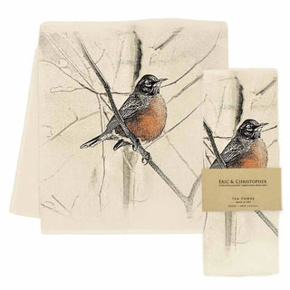 Tea Towel - Robin