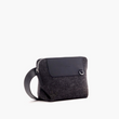 Load image into Gallery viewer, Bedford Belt Bag - Charcoal Felt & Black Leather