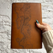 Load image into Gallery viewer, Lake Champlain Etched Leather Journal