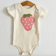 Load image into Gallery viewer, Straawberry Organic Cotton Baby Bodysuit