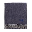 Load image into Gallery viewer, Faribault Ashby Twill Throw - Navy 50x72