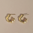 Load image into Gallery viewer, Olas Earrings Gold Vermeil