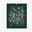 Load image into Gallery viewer, 2024 Appointment Wall Calendar Peacock