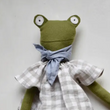 Load image into Gallery viewer, Fern the Frog Stuffed Toy - Floral Pants