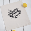 Load image into Gallery viewer, Chickadee Tea Towel