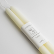 Load image into Gallery viewer, Beeswax Dipped Taper Candles Set of 2 - 14inch