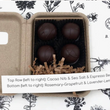 Load image into Gallery viewer, Vermont-Made Dark Chocolate Covered Truffles: 4 Piece Medley