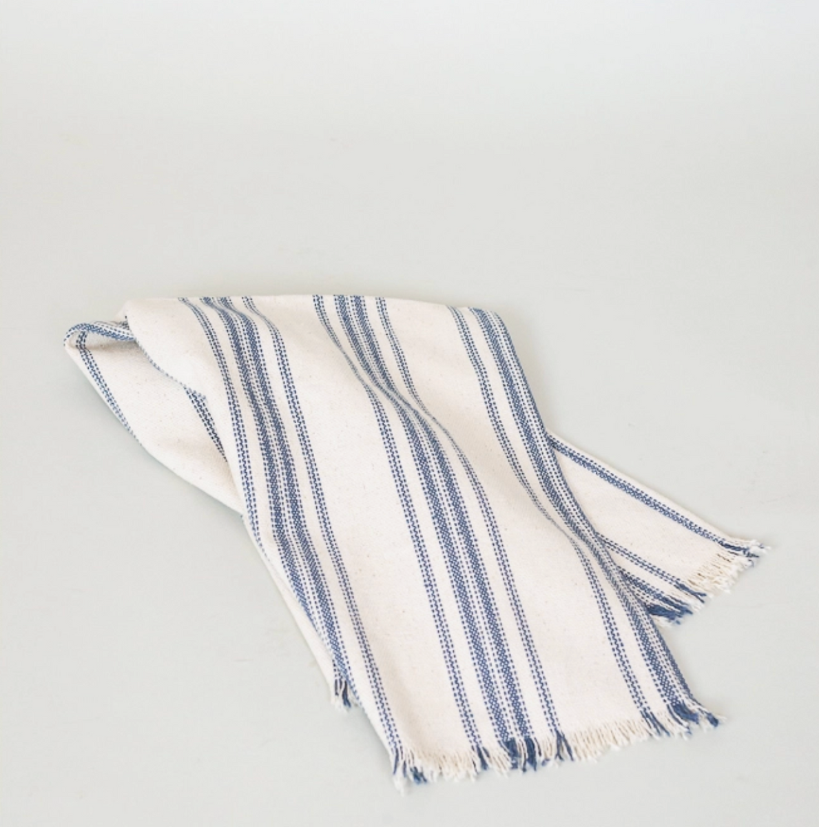 Blue and White Kitchen Towels Cotton, Blue Cotton Dish Towels Set of 4,  Linen Dish Towels, Blue Striped Kitchen Towels, Flour Sack Towels, Blue  Stripe