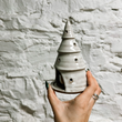 Load image into Gallery viewer, Laura White Tree Tea Light Holder - SMALL