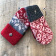 Load image into Gallery viewer, One of a Kind Thrifted Sweater Mittens