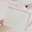 Load image into Gallery viewer, Monthly Overview Notepad