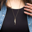Load image into Gallery viewer, Lake Champlain Necklace - Sterling Silver