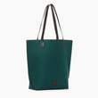 Load image into Gallery viewer, Hana Felt Tote - Kombu Felt & Black Leather