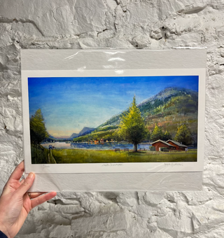 Peter Huntoon Lake Dunmore Print - 11x14