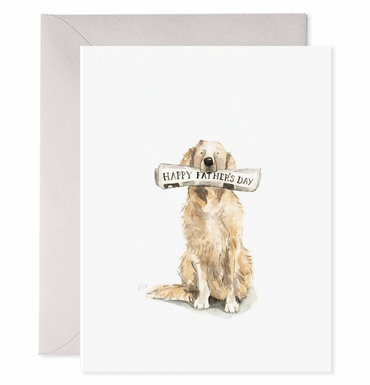 Doggy Dad Father's Day Card - EF7