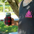 Load image into Gallery viewer, Waxed Canvas Can Cooler - Buffalo Check