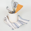 Load image into Gallery viewer, Blue Striped Dish Towel