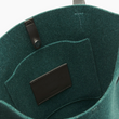 Load image into Gallery viewer, Hana Felt Tote - Kombu Felt & Black Leather