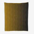 Load image into Gallery viewer, Ripple Throw Charcoal/Yellow - 60x50