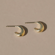 Load image into Gallery viewer, Lithic Earrings Gold Vermeil