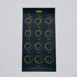 Load image into Gallery viewer, Moon Phase 2024 Calendar - Gold on Black