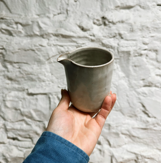 Laura White x Common Deer Small Plain Pitcher