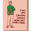 Load image into Gallery viewer, Sweater Lady Card - LF7