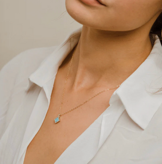 Mesa Necklace - Turquoise & Sterling Silver