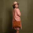 Load image into Gallery viewer, Crossbody Leather Bag with Detachable Strap