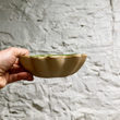 Load image into Gallery viewer, Textured Stoneware Gourd Dip Bowl - Citrus
