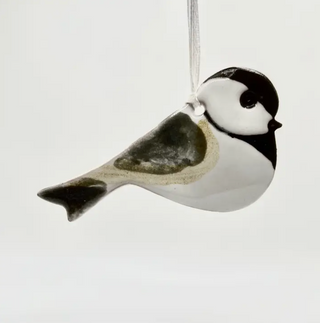 Chickadee Ceramic Ornament