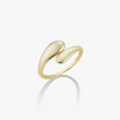 Load image into Gallery viewer, Natalia Dome Ring 14k Gold Vermeil - Size 7