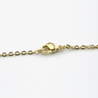Load image into Gallery viewer, Mountain Range Hand Stamped Bar Necklace - Brass