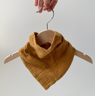 Cotton Gauze Baby Bandana Bib