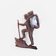 Load image into Gallery viewer, Magnetic Bronze Bottle Opener - Hiker