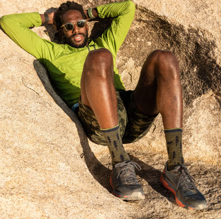 Men's Merino Wool ABC Boot Socks - Black