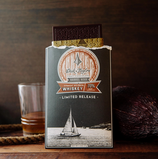 Straight Bourbon Whiskey 70% Cacao Dark Chocolate Bar