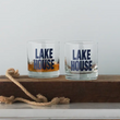 Load image into Gallery viewer, Lake House Rocks Glass
