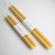 Load image into Gallery viewer, Beeswax Dipped Taper Candles Set of 2 - 14inch