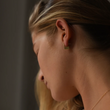 Load image into Gallery viewer, Brass Stud Earring - EA-TS-32