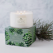 Load image into Gallery viewer, Roland Pine Three-Wick Large Candle - 18oz